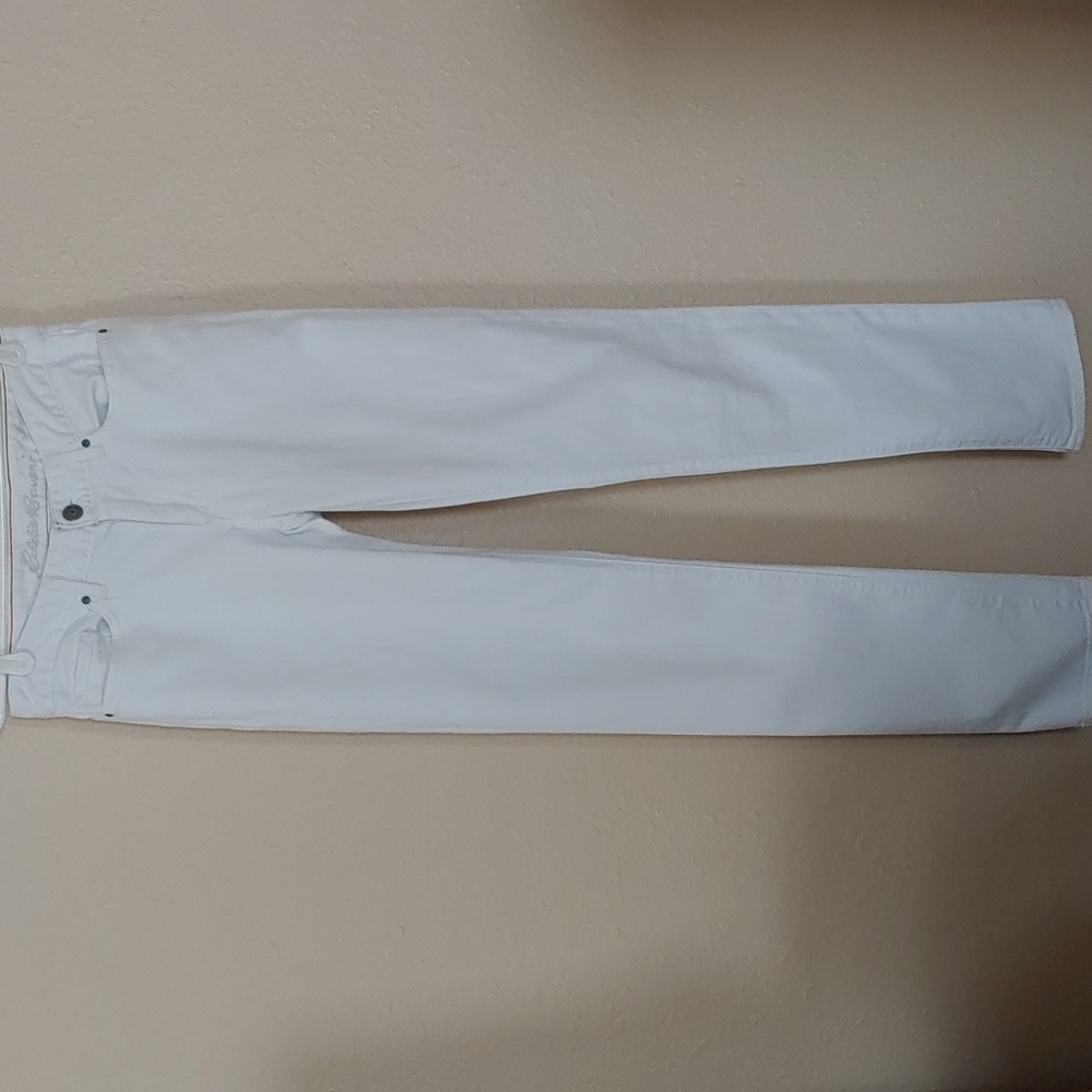 Eddie Bauer slightly curvy straight jeans